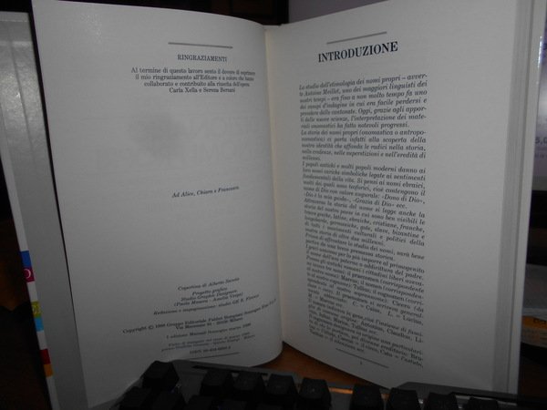 Dizionario dei Nomi Propri. Etimologia. Origine. Storia. Personaggi famosi. Onomastico. …
