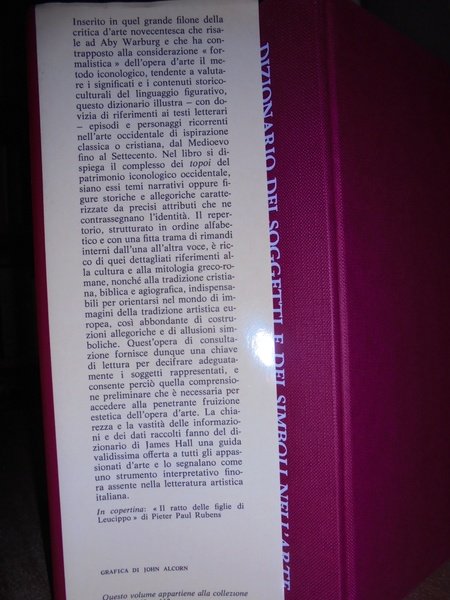 Dizionario dei soggetti e dei simboli nell' arte