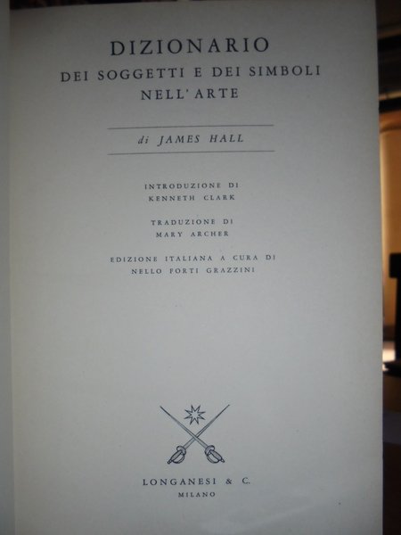 Dizionario dei soggetti e dei simboli nell' arte