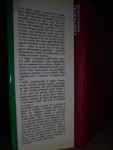 Dizionario dell' Universo sconosciuto. I fatti, le teorie, le controversie …