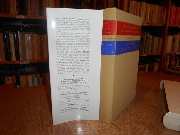 DIZIONARIO DELLE SUPERSTIZIONI