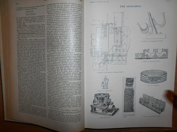 DIZIONARIO di CHIMICA GENERALE e INDUSTRIALE. Chimica agraria, biologica, bromatologica, …