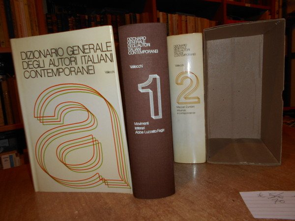 Dizionario Generale degli Autori Contemporanei.