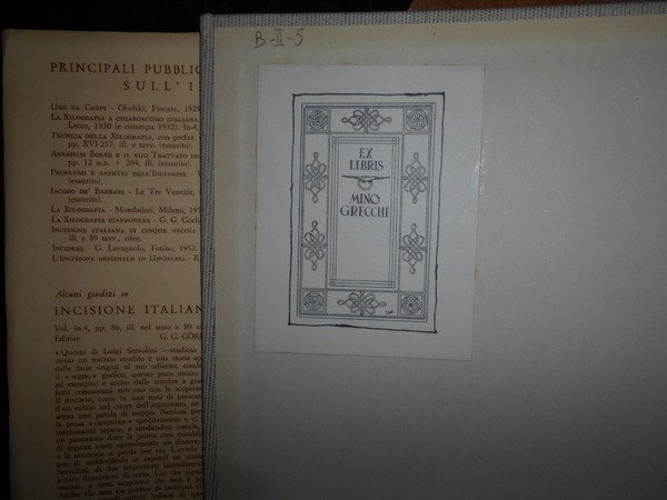 DIZIONARIO Illustrato degli Incisori Italiani moderni & contemporanei