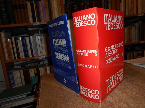 Dizionario Italiano Tedesco. Tedesco Italiano