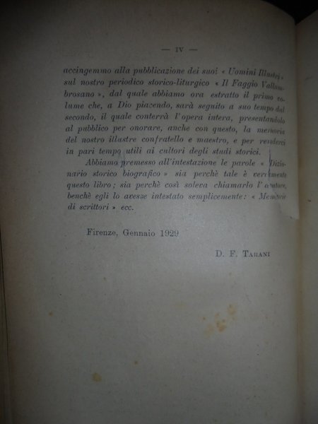DIZIONARIO Storico Biografico di scrittori, letterati ed artisti dell' Ordine …