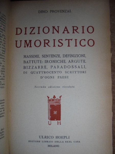 Dizionario Umoristico