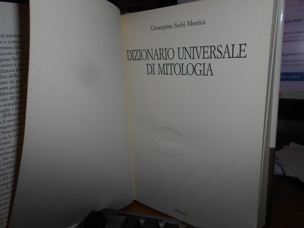Dizionario Universale di Mitologia