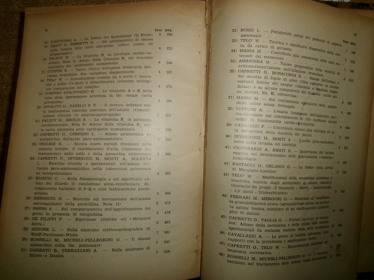 DOMENICO CAMPANACCI. Giornale di Clinica Medica 12 fascicoli legati assieme …