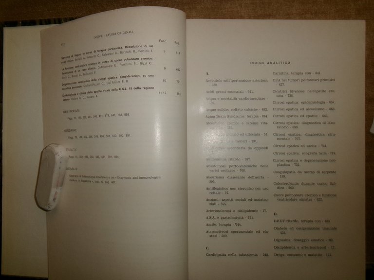 DOMENICO CAMPANACCI. Giornale di Clinica Medica 12 fascicoli legati assieme …