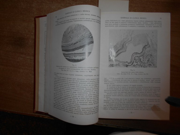 DOMENICO CAMPANACCI. Giornale di Clinica Medica 1937. 18 fascicoli legati …