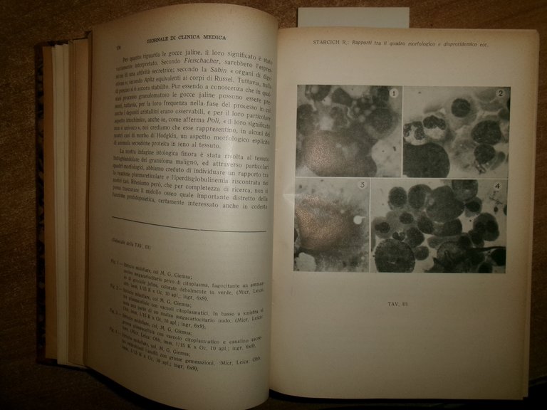 DOMENICO CAMPANACCI. Giornale di Clinica Medica 1952. 12 fascicoli legati …