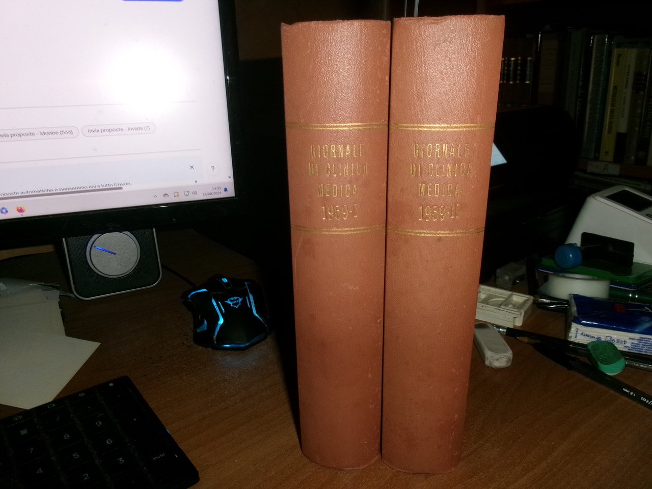 DOMENICO CAMPANACCI. Giornale di Clinica Medica 1959 12 fascicoli in …