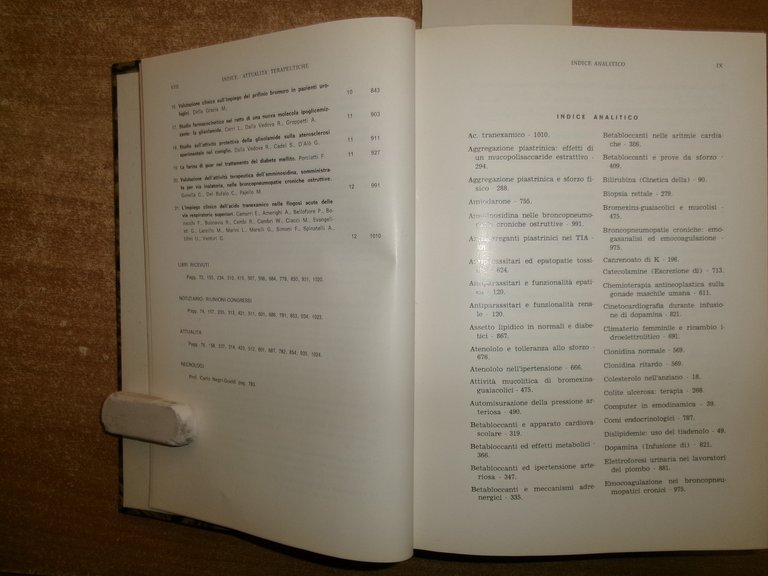 DOMENICO CAMPANACCI Giornale di Clinica Medica 1979. 12 fascicoli legati …