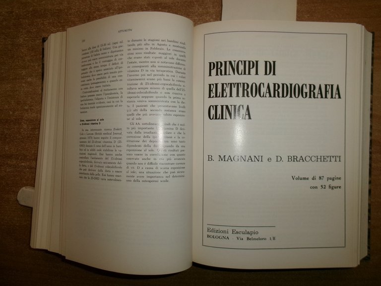 DOMENICO CAMPANACCI Giornale di Clinica Medica 1979. 12 fascicoli legati …