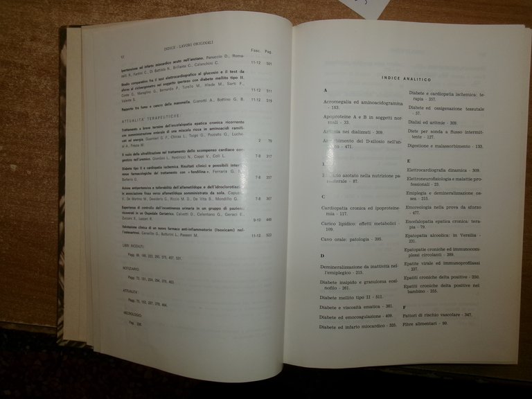 DOMENICO CAMPANACCI. Giornale di Clinica Medica 1984-12 fascicoli legati assieme