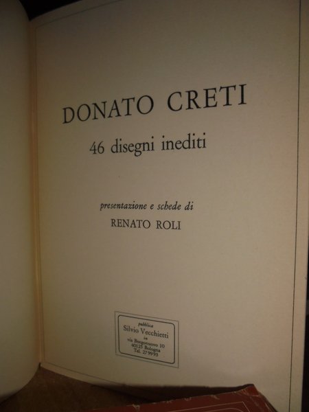 DONATO CRETI 46 DISEGNI INEDITI