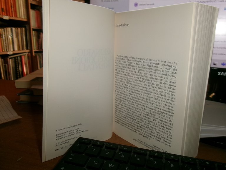 DRO Dizionario delle RELIGIONI ORIENTALI introduzione di Giorgio La Rosa …