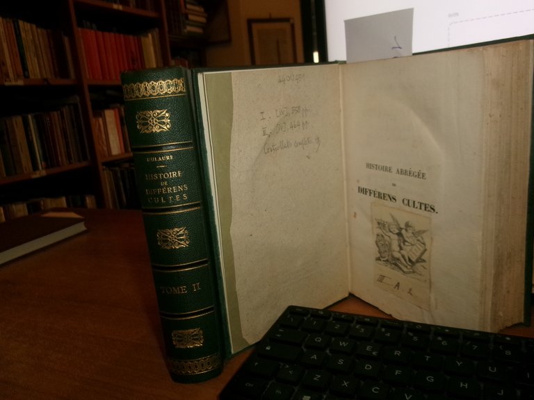 Dulaure, Jacques-Antoine (1755-1835). Histoire Abrégée de Différens Cultes 1825