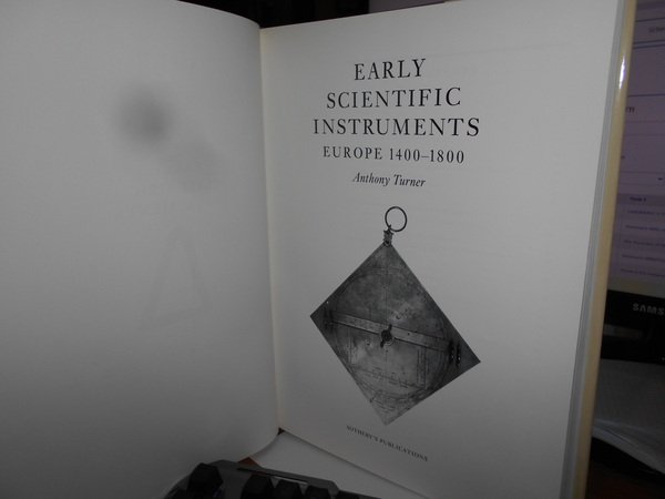 Early SCIENTIFIC INSTRUMENTS Europe 1400-1800