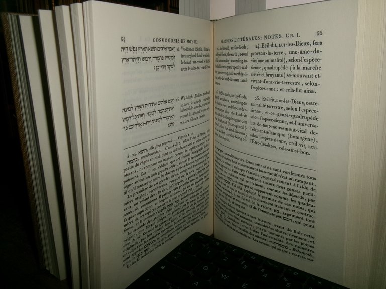 (Ebraica) La langue HÉBRAÏQUE restituée. Fabre-D' Olivet | Immagine Gallery 7