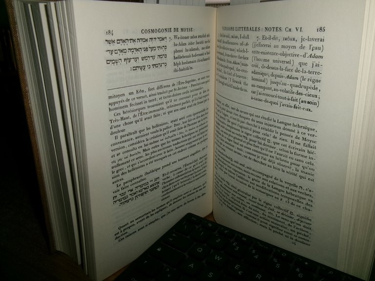 (Ebraica) La langue HÉBRAÏQUE restituée. Fabre-D' Olivet | Immagine Gallery 8