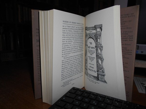 (Ebraismo) The Makers of Hebrew Books in Italy