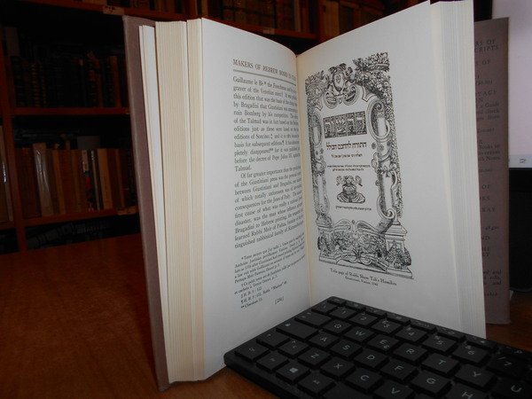 (Ebraismo) The Makers of Hebrew Books in Italy