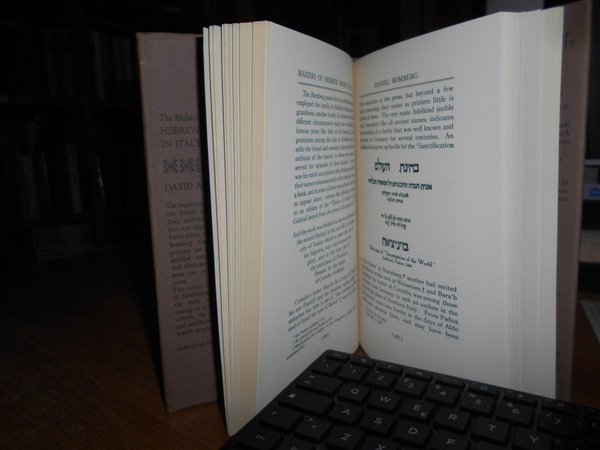 (Ebraismo) The Makers of Hebrew Books in Italy