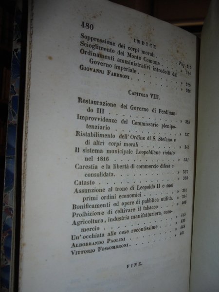 (Economia) MANUALE STORICO DELLE MASSIME E DEGLI ORDINAMENTI Economici vigenti …