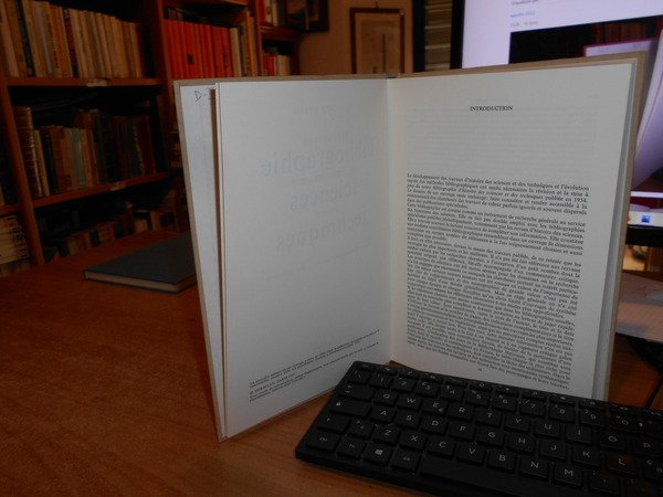 ELEMENTS DE BIBLIOGRAPHIE DE L'HISTOIRE DES SCIENCES ET DES TECHNIQUES