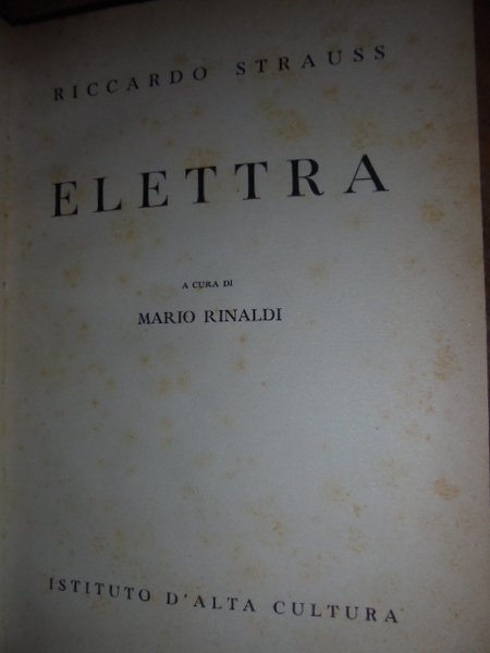 ELETTRA. Guide musicali