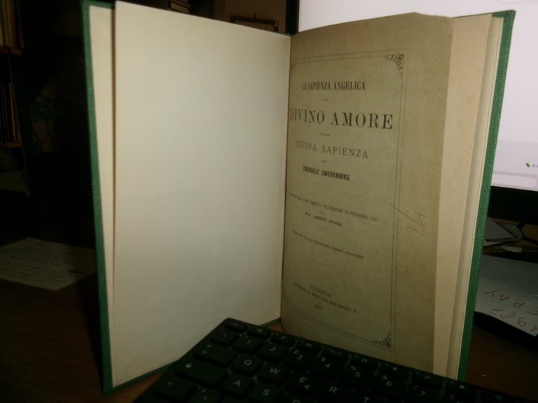 EMANUELE SWEDENBORG. La Sapienza Angelica sul DIVINO AMORE e sulla... …