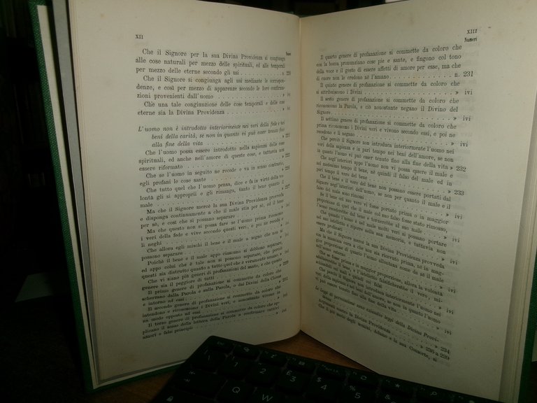 EMANUELE SWEDENBORG. La Sapienza Angelica sulla DIVINA PROVIDENZA 1877