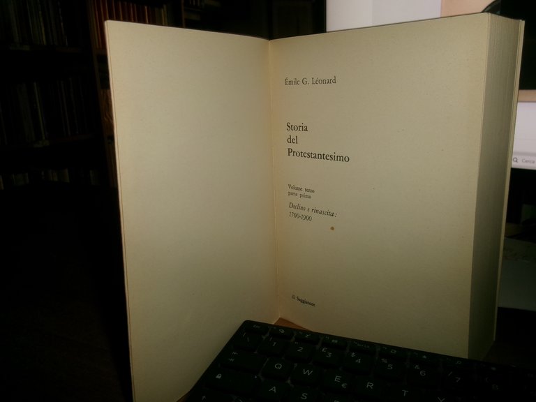 EMILE G. Léonard. Storia del Protestantesimo... 1971