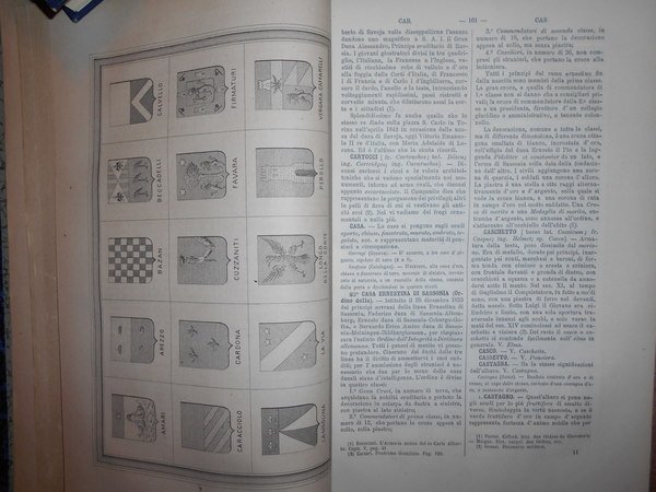 Enciclopedia ARALDICO-CAVALLERESCA. Prontuario Nobiliare