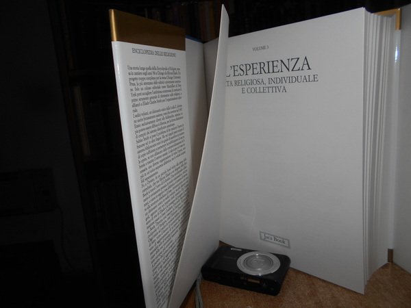 ENCICLOPEDIA DELLE RELIGIONI VOL 3. L' ESPERIENZA vita religiosa, individuale …