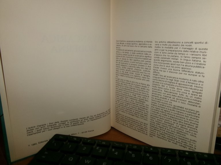 ENRICO ARRIGONI. Avancarica Moderna - Editoriale Olimpia, 1984