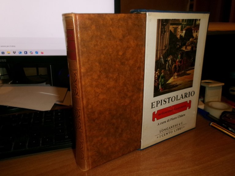 EPISTOLARIO di Giacomo Casanova a cura di Piero Chiara 1969