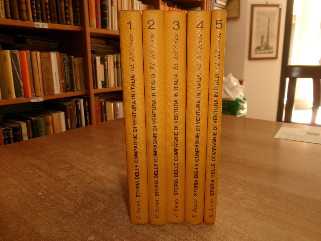 ERCOLE RICOTTI. Storia delle Compagnie di ventura in Italia 1965