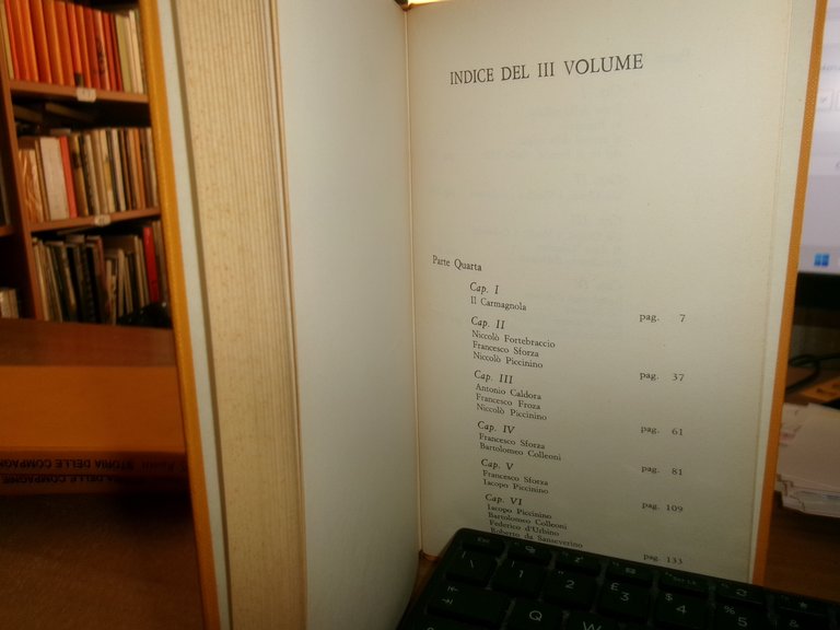ERCOLE RICOTTI. Storia delle Compagnie di ventura in Italia 1965
