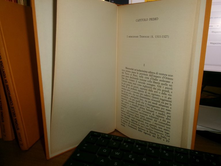 ERCOLE RICOTTI. Storia delle Compagnie di ventura in Italia 1965