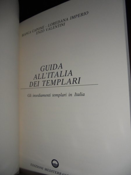 (Esoterismo) Guida all' Italia dei Templari