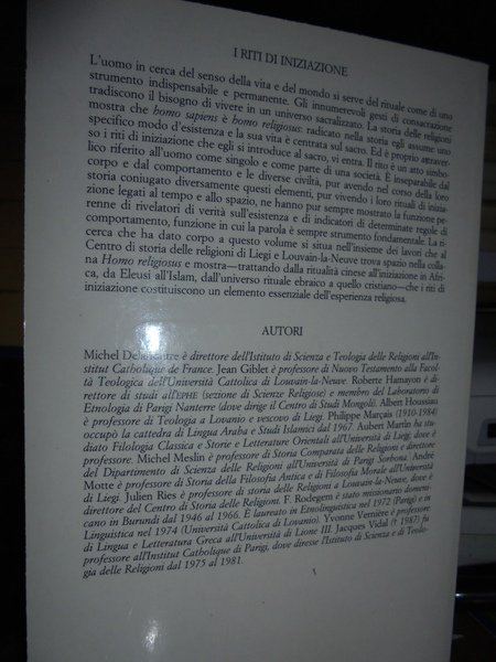 (Esoterismo) I Riti di iniziazione
