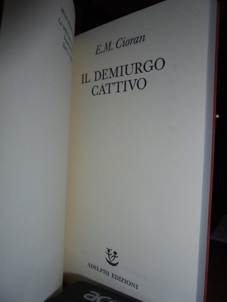 (Esoterismo) Il Demiurgo Cattivo