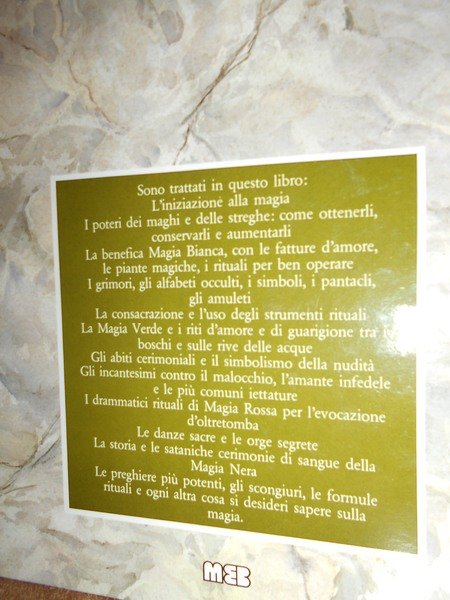 (Esoterismo) Il Grande Libro di Magia