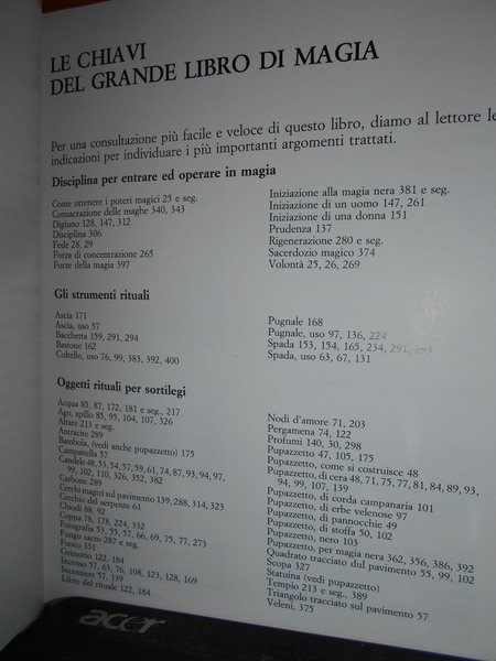 (Esoterismo) Il Grande Libro di Magia