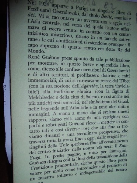 (Esoterismo) Il Re del mondo