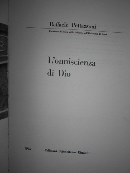 (Esoterismo) L' onniscienza di Dio