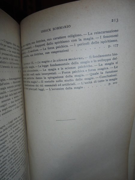 (Esoterismo) LA MAGIA. La forma e i procedimenti della Magia. …